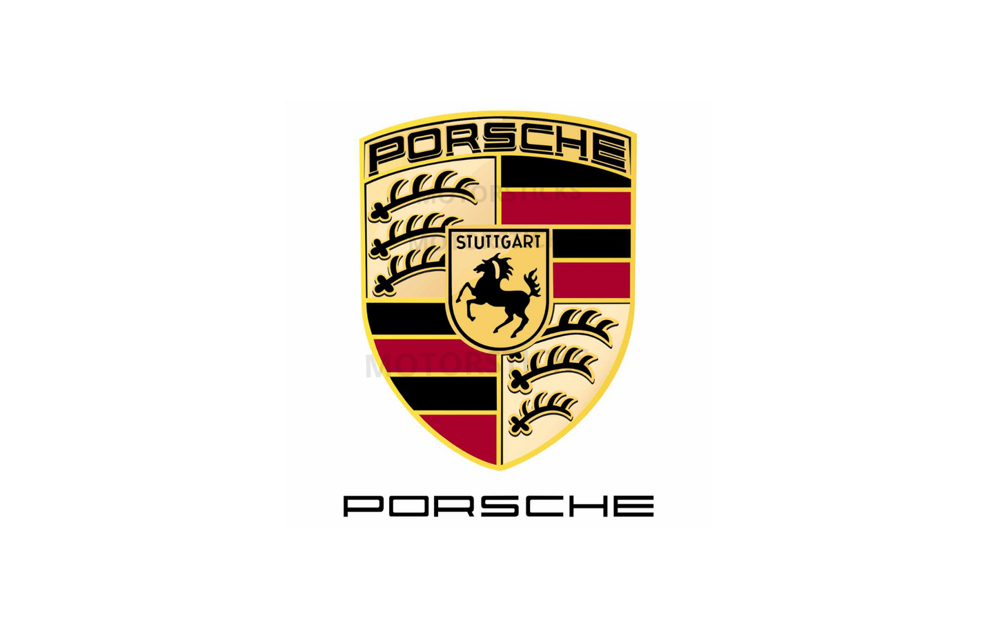 Logo Porsche Adhésif – Qualité Pro | Pose Facile | Plusieurs Tailles Disponibles