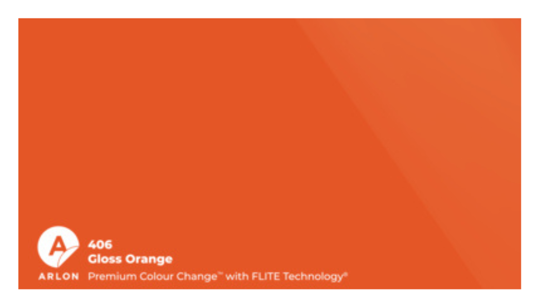 covering de marque Arlon gloss orange