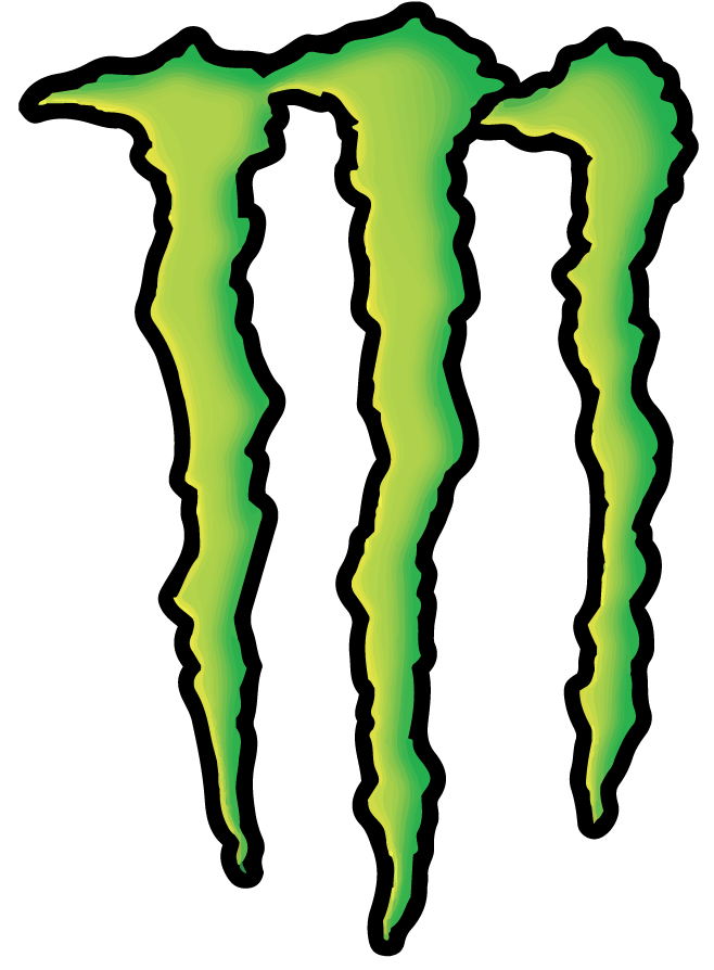 Stickers logo MONSTER