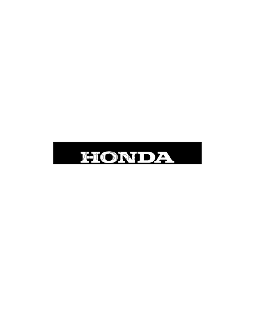 Bandeau pare-soleil HONDA