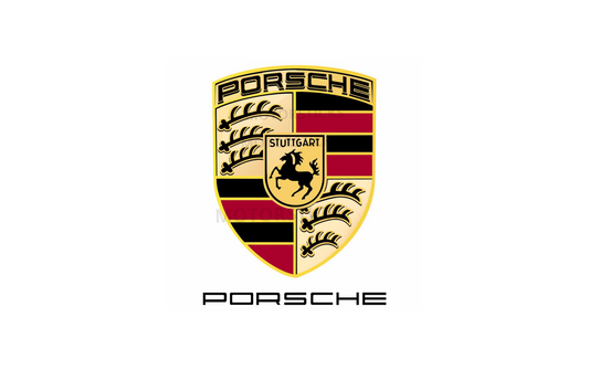 Logo Porsche Adhésif – Qualité Pro | Pose Facile | Plusieurs Tailles Disponibles