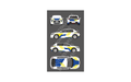 Kit déco   rallye  Bleu et  jaune