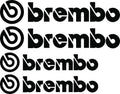 KIT étrier  4 Planche BREMBO  NOIR