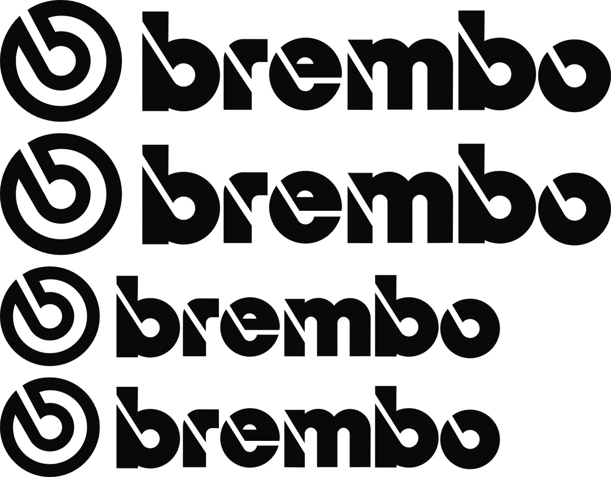 KIT étrier  4 Planche BREMBO  NOIR