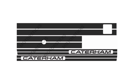 Kit Stickers Caterham – Pose Facile | Livré sous Transfert | Plusieurs Couleurs au Choix