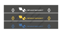 Bandeau pare-soleil Renault Sport