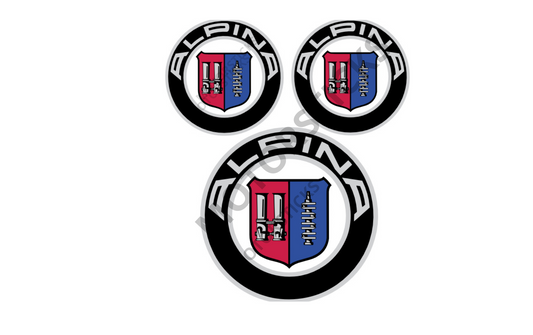Stiker Alpina I Adhésif