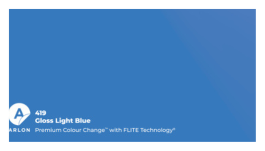 covering de marque Arlon gloss light blue