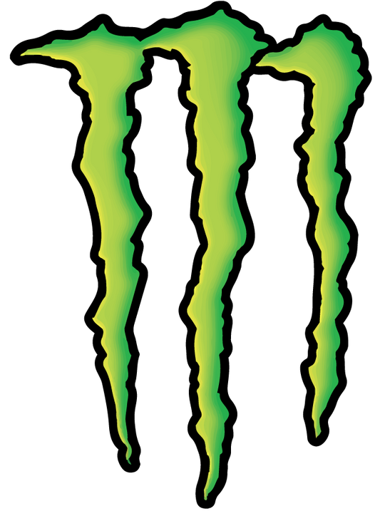 Stickers logo MONSTER