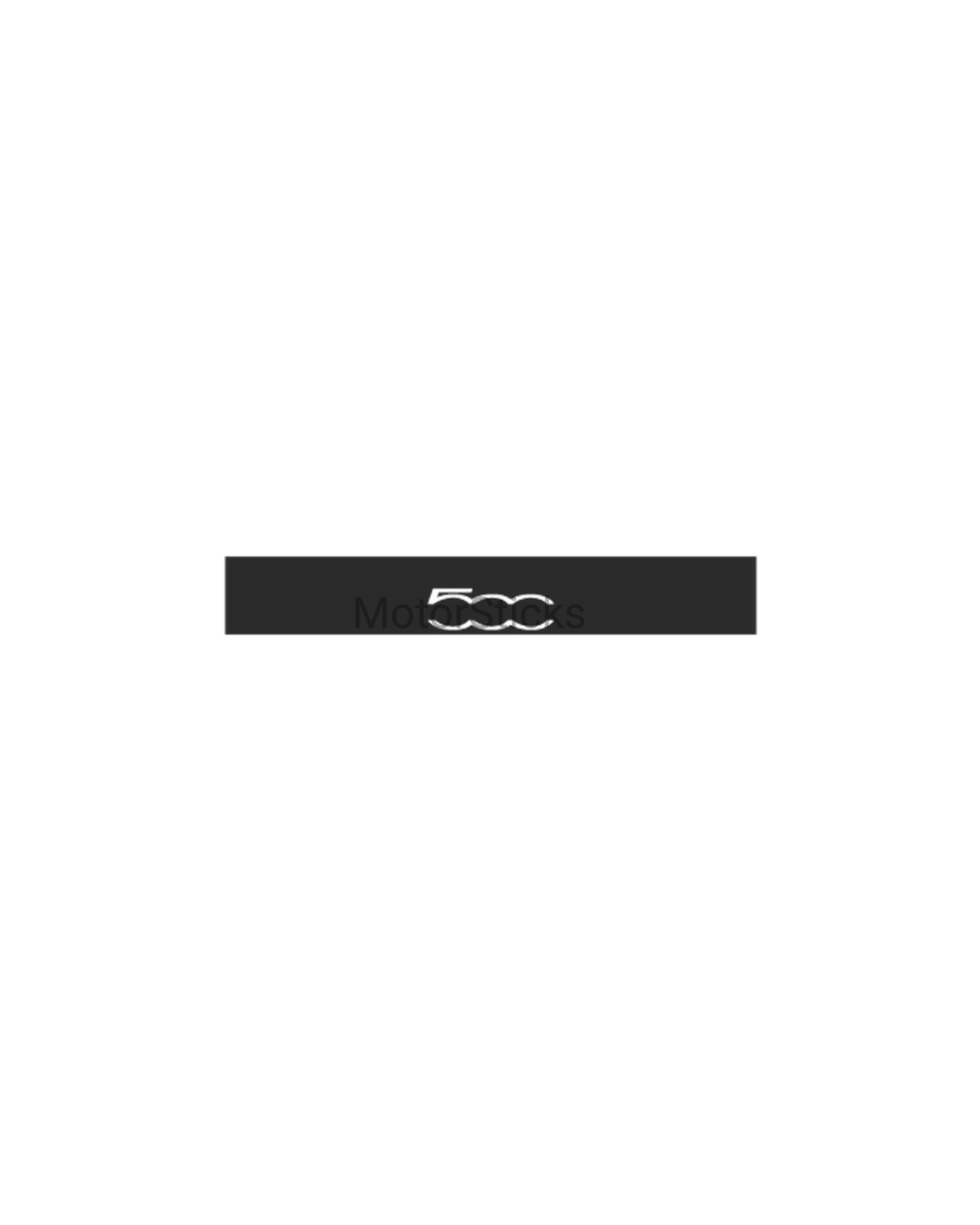 Bandeau  pare-soleil FIAT 500