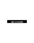 Bandeau  pare-soleil HYUNDAI
