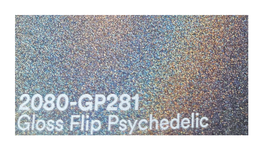 Covering 3M gloss flip psychedelic